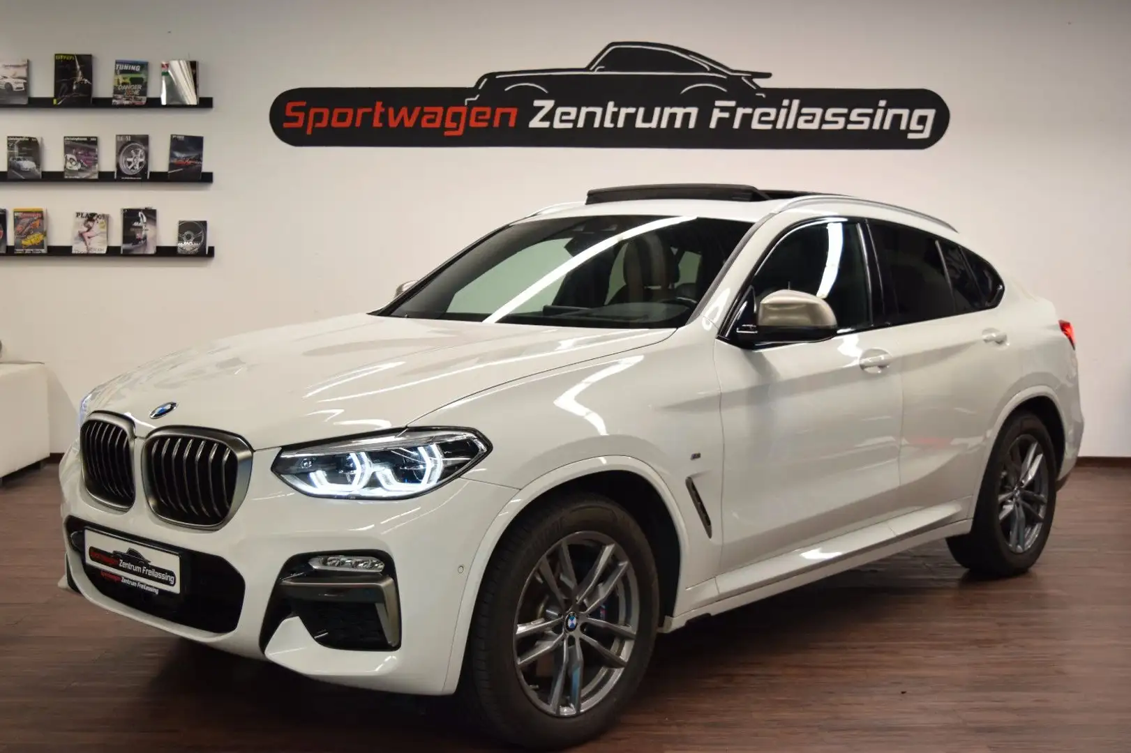 BMW X4 Baureihe X4 M40 d Weiß - 1