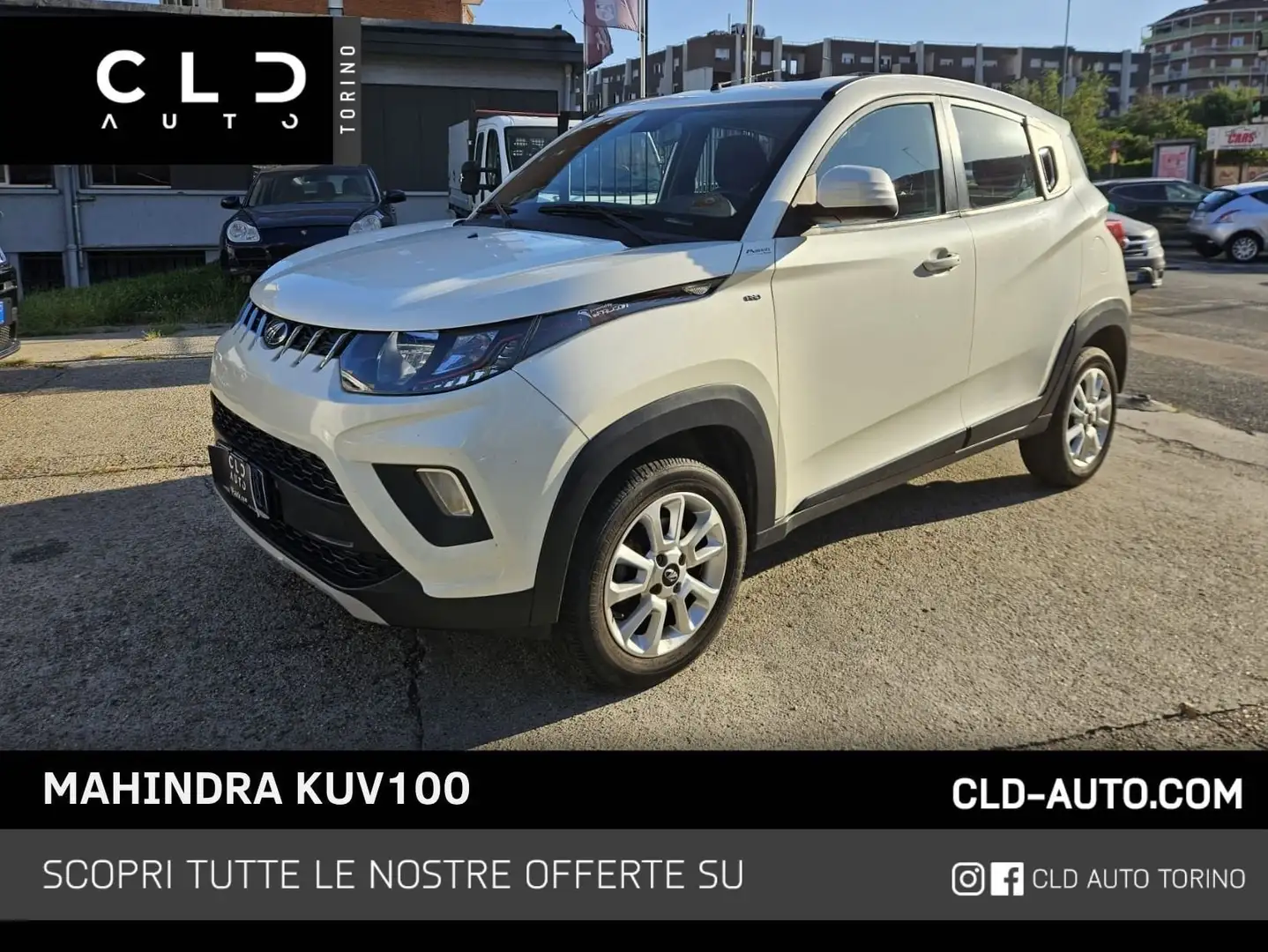 Mahindra KUV100 1.2 K8 Weiß - 1