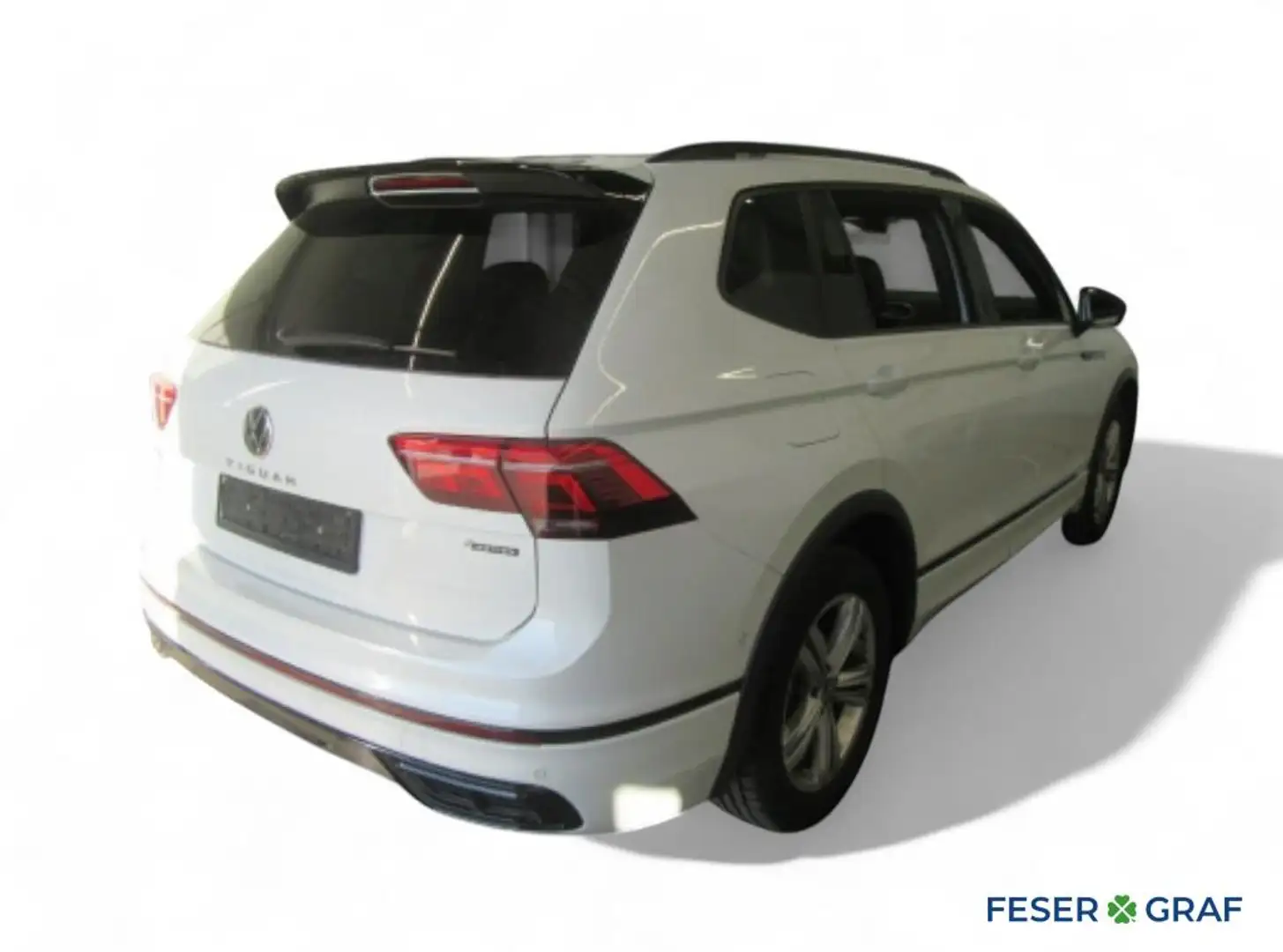 Volkswagen Tiguan Allspace 2.0 TDI R-Line 4Motion DSG/LED/Pano/Area View/Sitz Weiß - 2