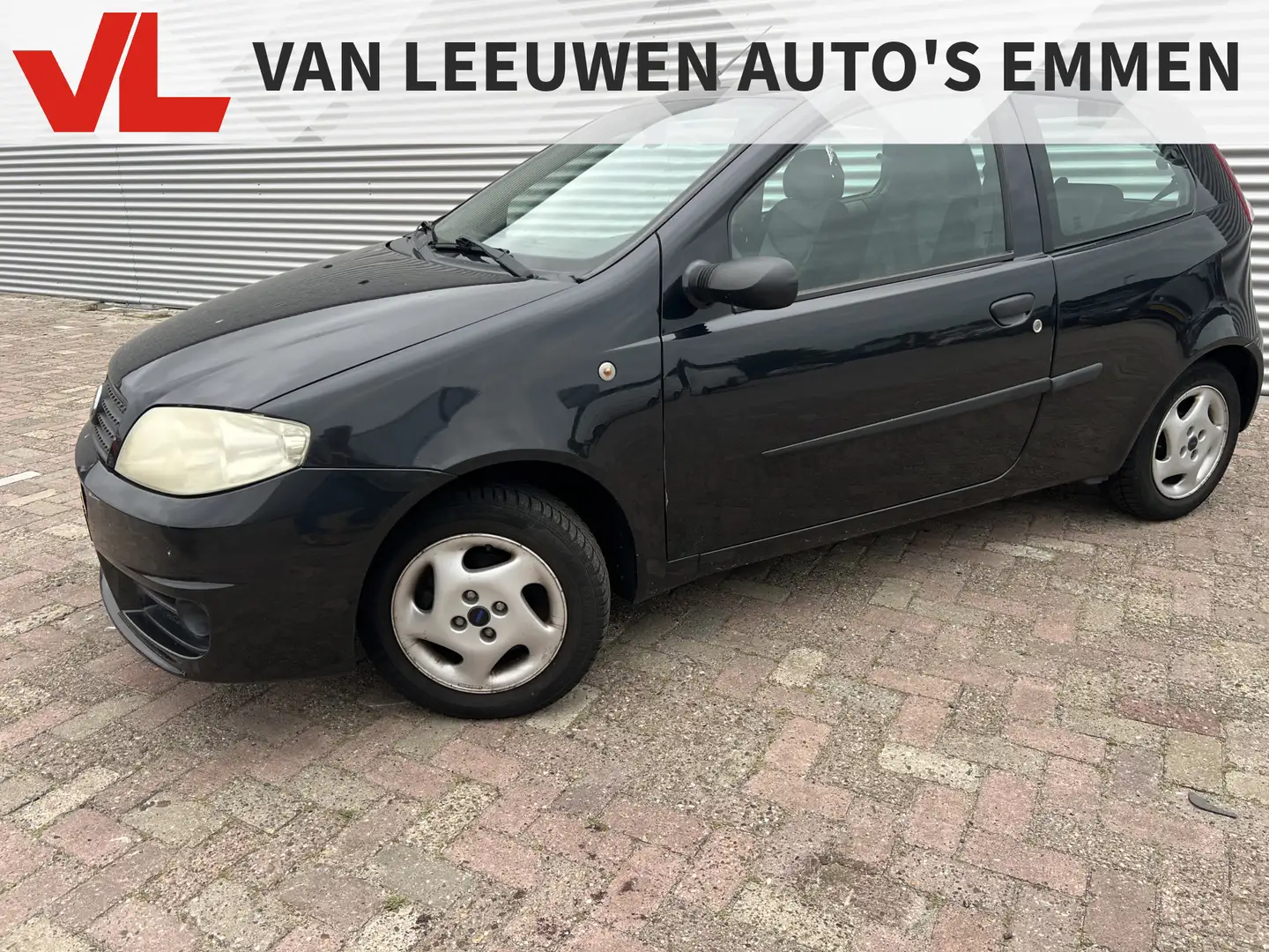 Fiat Punto 1.2 Navigator | Nieuw Binnen | Inruilkoopje | Zo M Zwart - 1