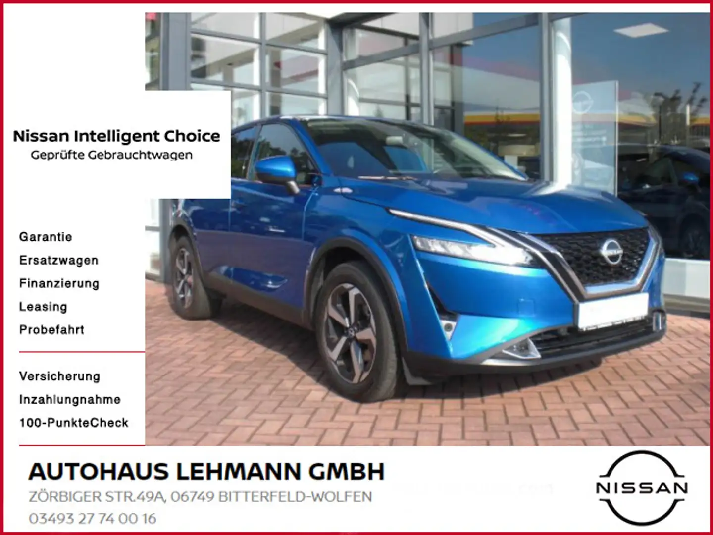 Nissan Qashqai 1.3 MHEV N-Connecta NAVI 4xKAMERA SHZ Blau - 1