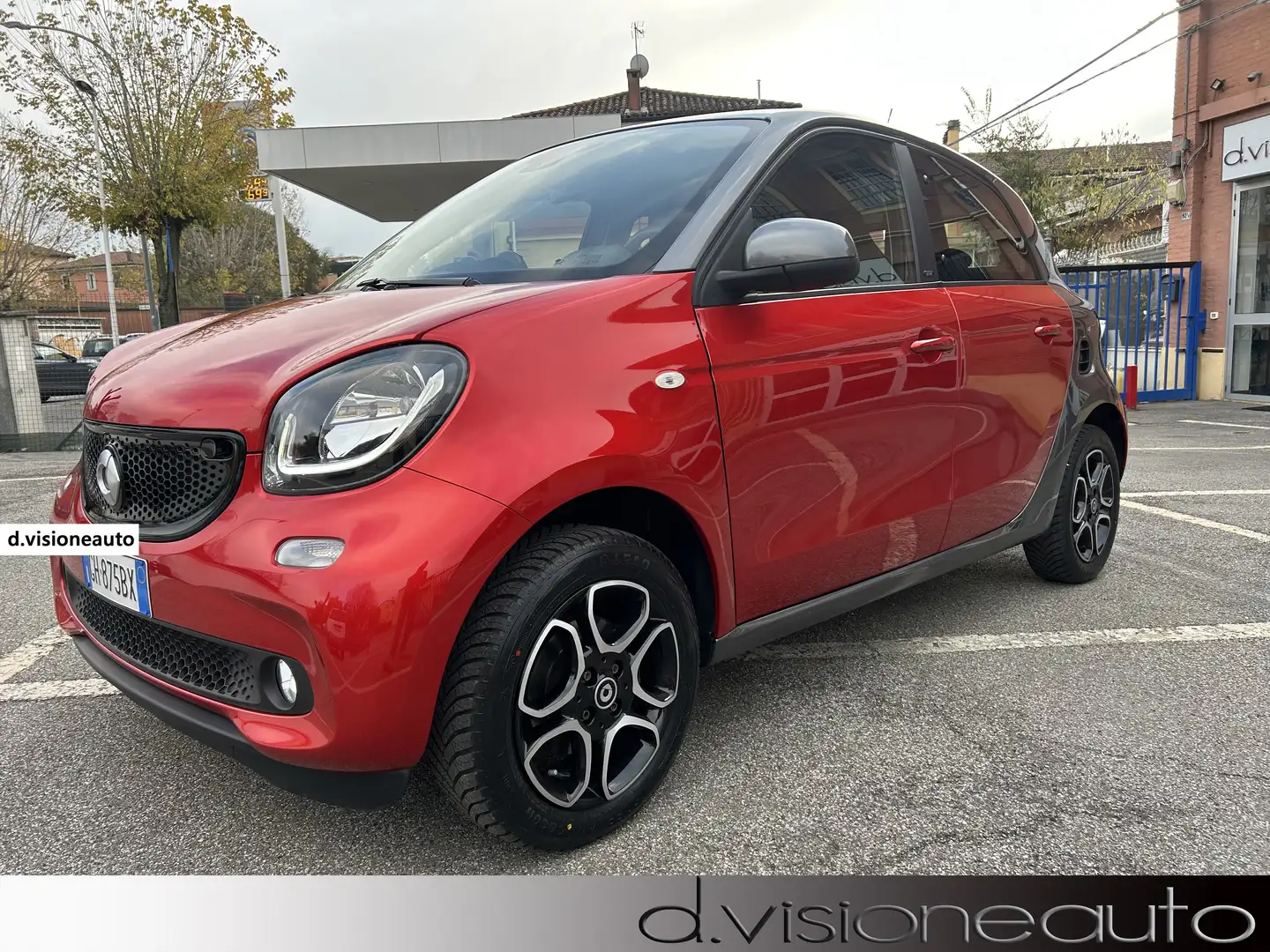 smart forFour 0.9 t Prime 90cv Full Optional -km 58229 Reali Rouge - 1