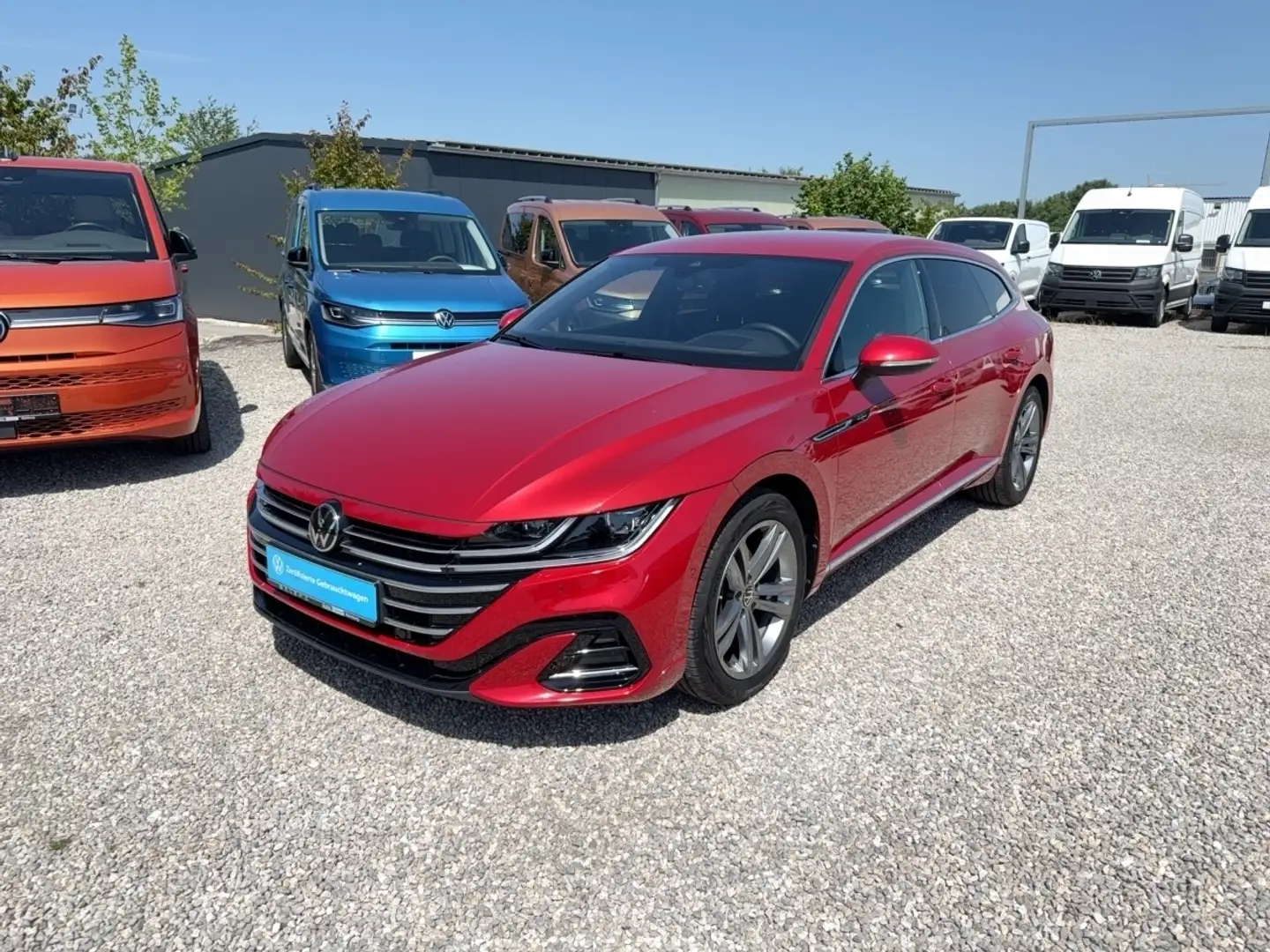 Volkswagen Arteon SB R-Line TDi DSG Matrix 360 4xSHZ ACC LM Rot - 2