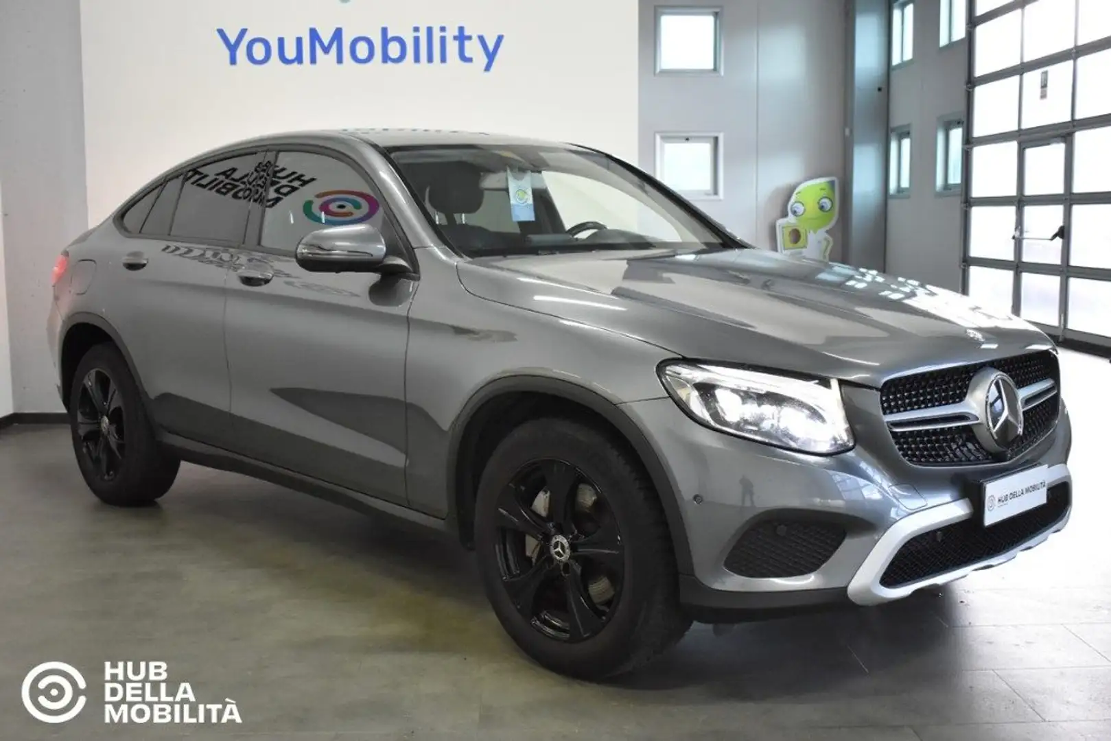 Mercedes-Benz GLC 250 d 4Matic Coupé Sport Grigio - 2