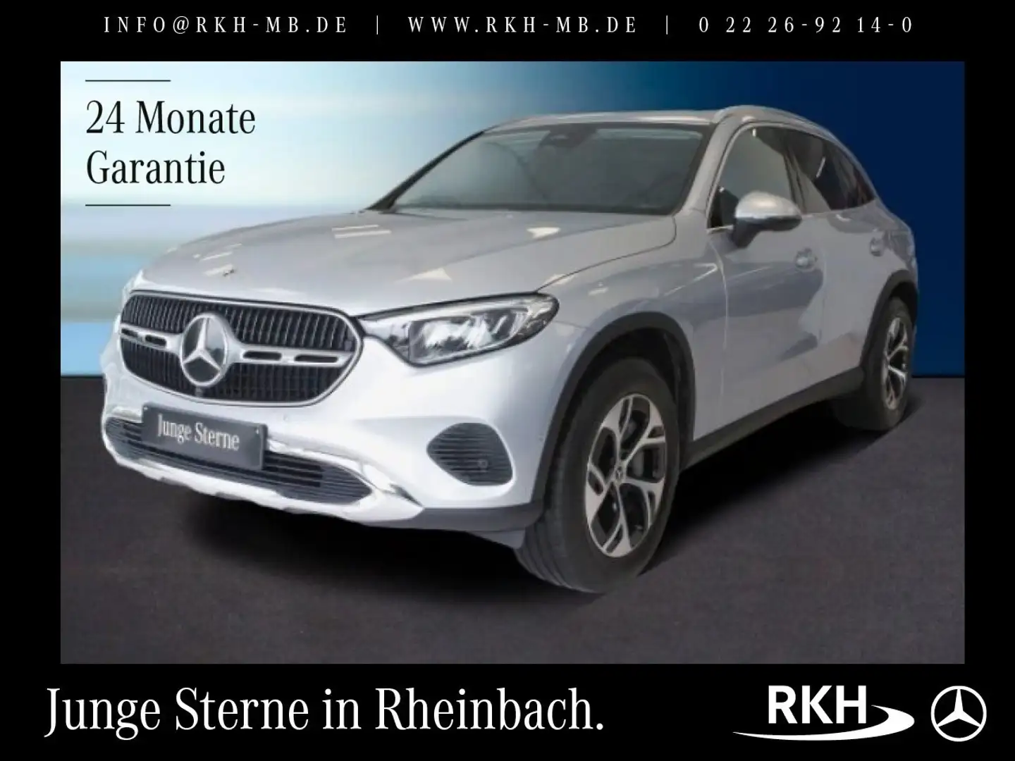 Mercedes-Benz GLC 400 GLC 400 e 4M Avantgarde AHK/Totw./Memory/LED/SHZ Silber - 1