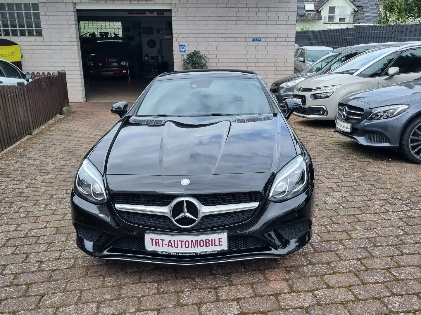 Mercedes-Benz SLC 200 SLC 200 (172.434) Navi Klimaautoma wenig Kilometer Schwarz - 1