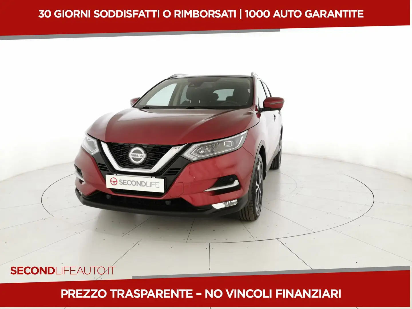 Nissan Qashqai 1.3 dig-t N-Connecta 140cv Rosso - 1