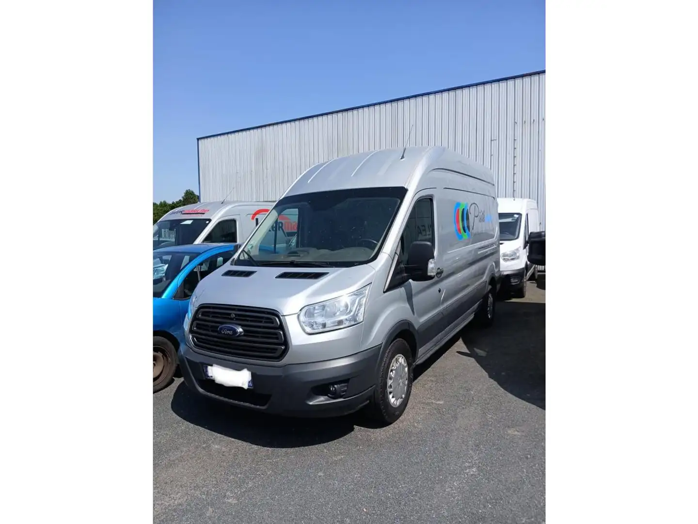 Ford Transit Transit 350 L3H3 2.2 TDCi - 155 S\u0026S Traction  Gris - 1