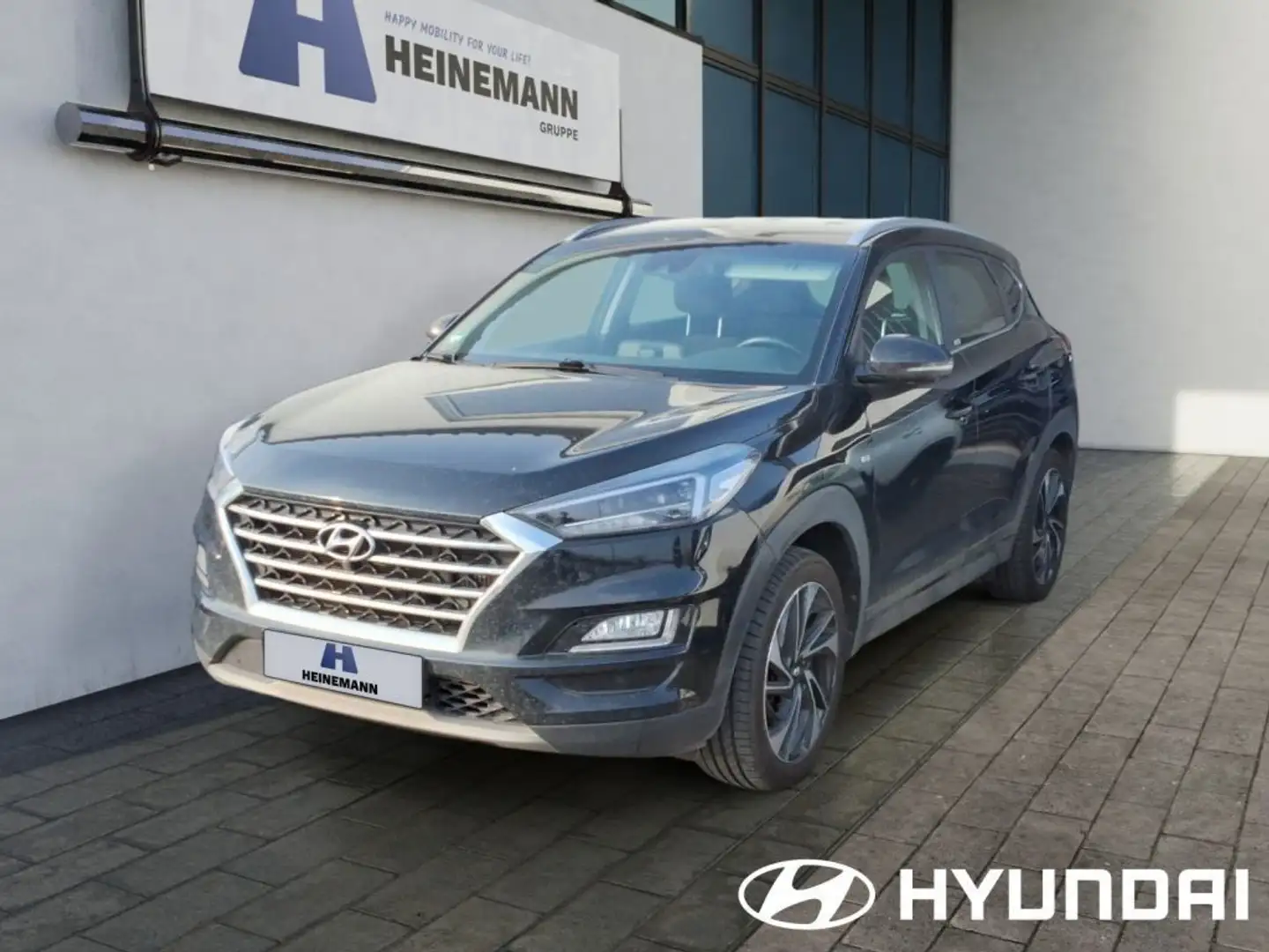 Hyundai TUCSON blue 1.6 CRDi 4WD DCT Style LED Navi AHK Schwarz - 1