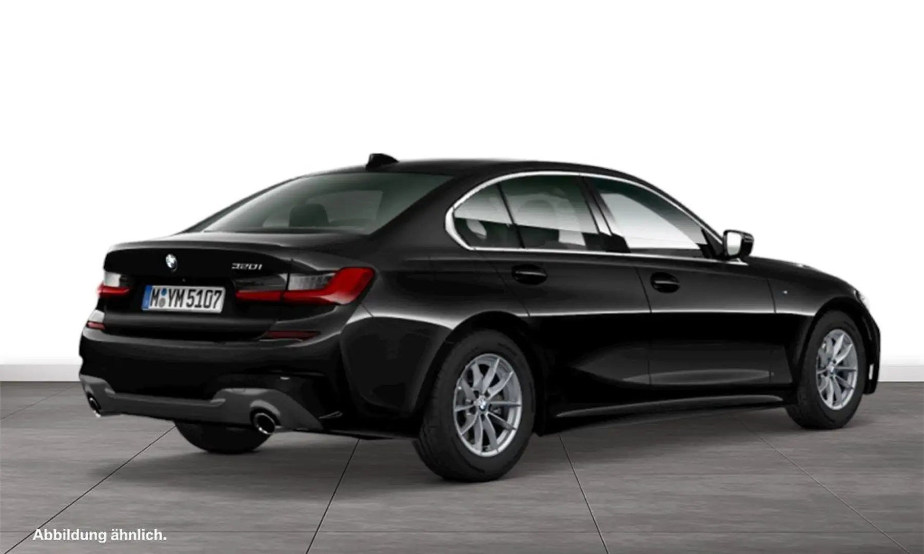BMW 320 i Limousine+M SPORTPAKET+18"ALUHEAD UP+MEMORY+ Schwarz - 2