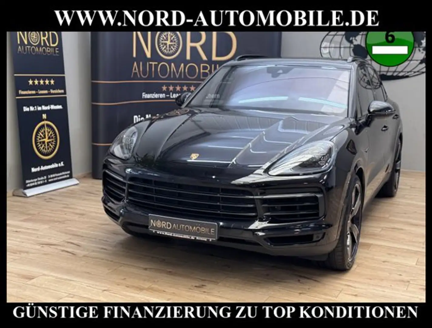 Porsche Cayenne S E-Hybrid V6 *PANO*LUFT*22ZOLL*UPE:133 Schwarz - 1