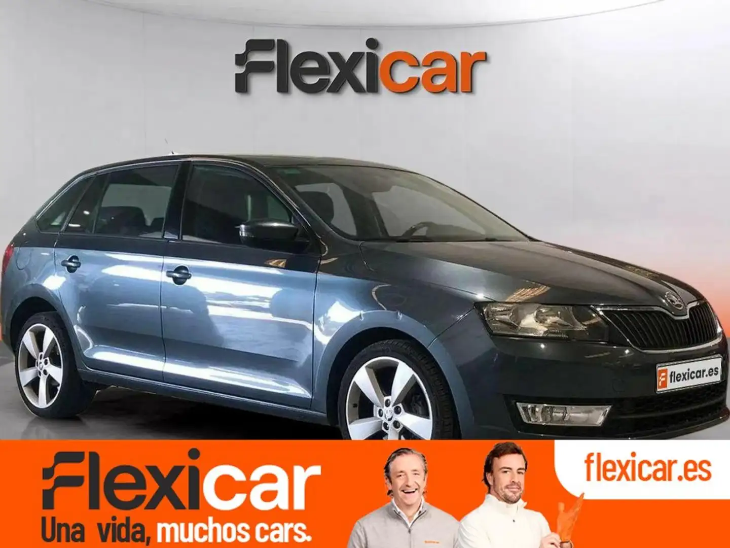 Skoda Rapid/Spaceback 1.6 TDI CR 105cv Ambition Gris - 1