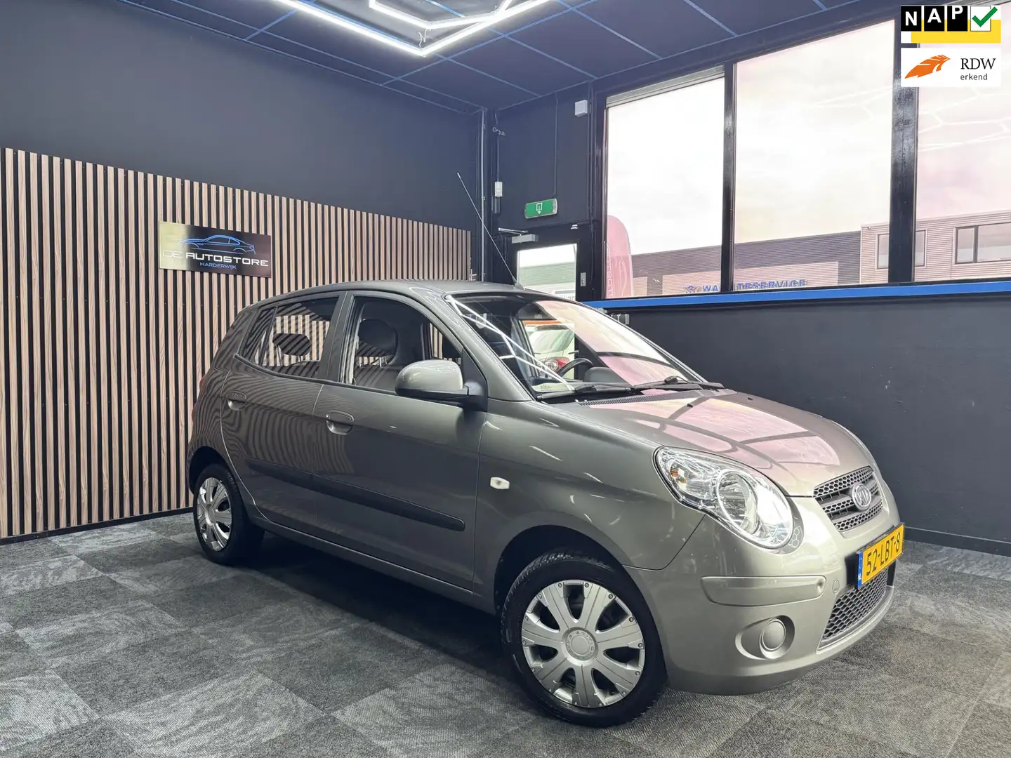 Kia Picanto 1.0 X-pect 136000km!! Stuurbekr half leder Grau - 1