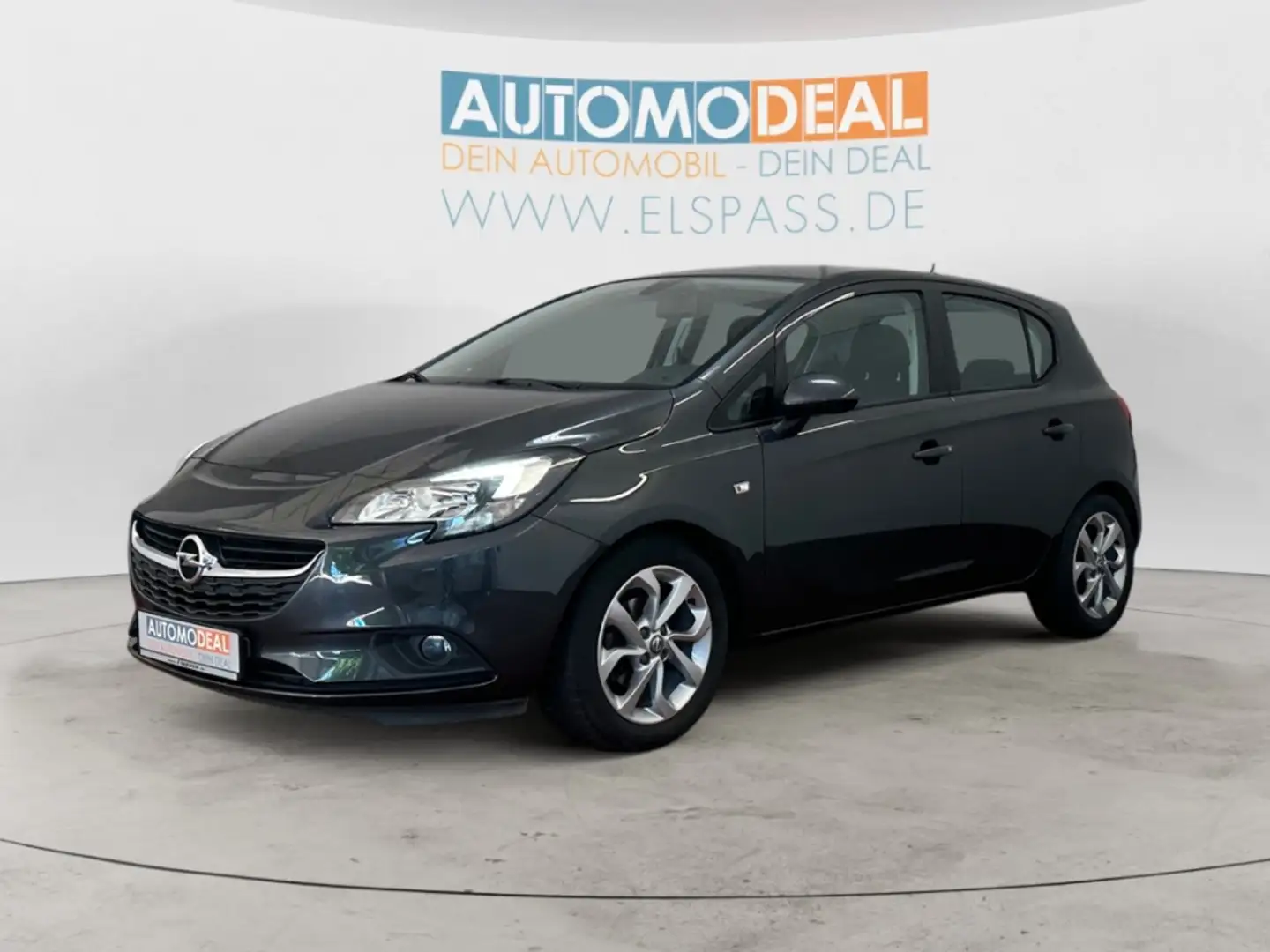 Opel Corsa E Active TEMPOMAT APPLE/ANDROID ALU BLUETOOTH KLIM Gris - 2