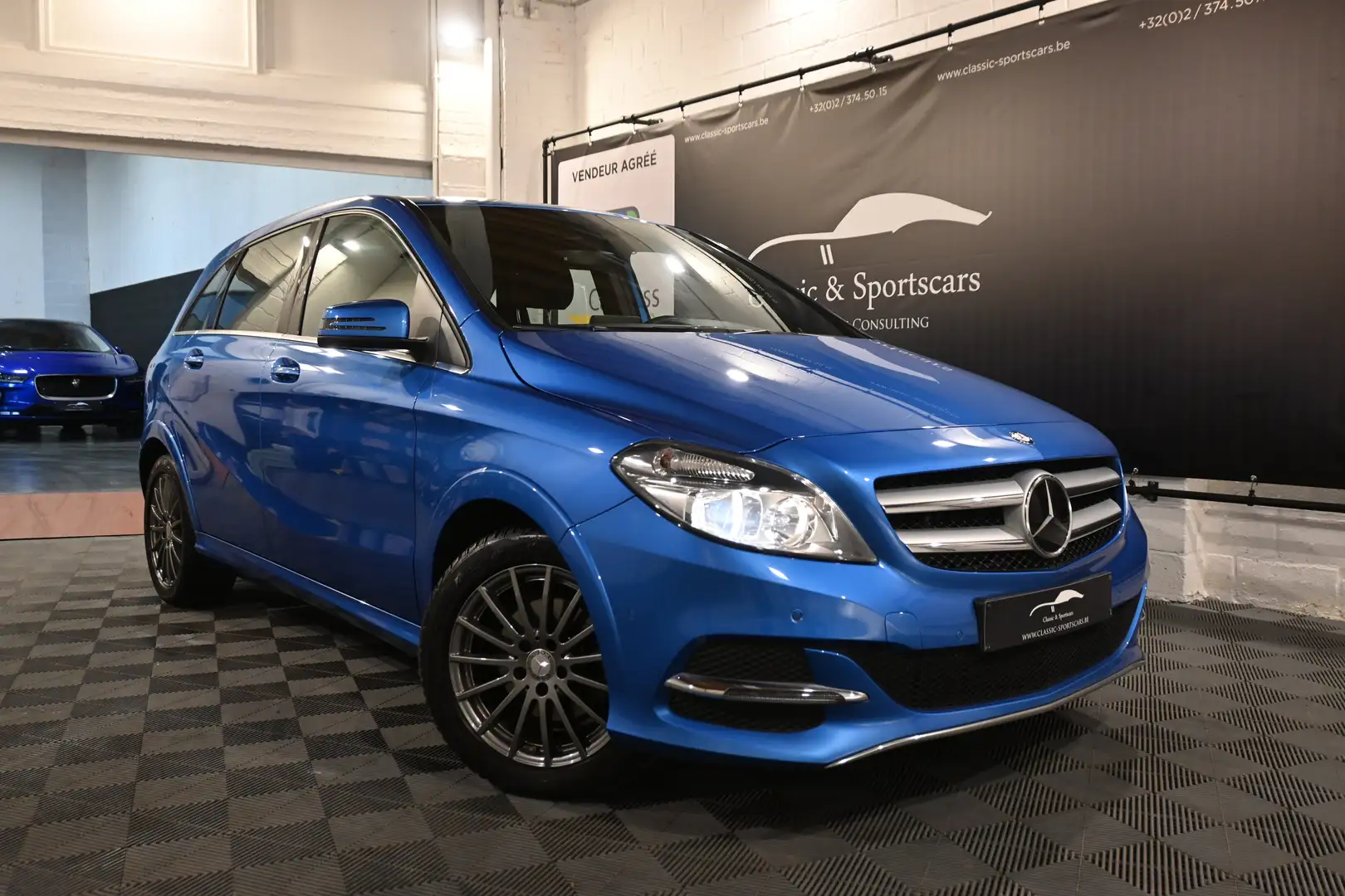 Mercedes-Benz B Electric Drive 250e DRIVE / GPS NAVI / LEDS / FULL SERVICE MB !! Blue - 2