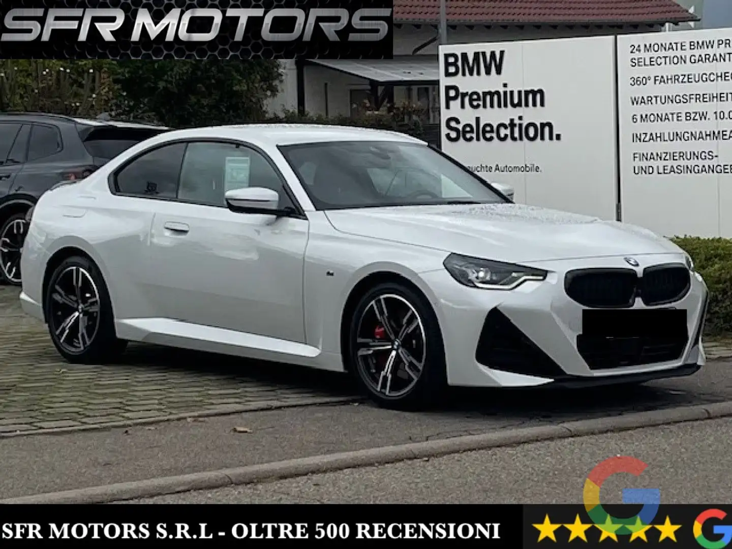 BMW 220 220d 48V Coupé Msport Pro *IVA ESPOSTA*PREZZO PRO Bianco - 1