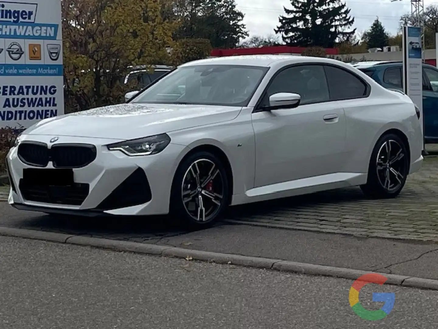 BMW 220 220d 48V Coupé Msport Pro *IVA ESPOSTA*PREZZO PRO Bianco - 2