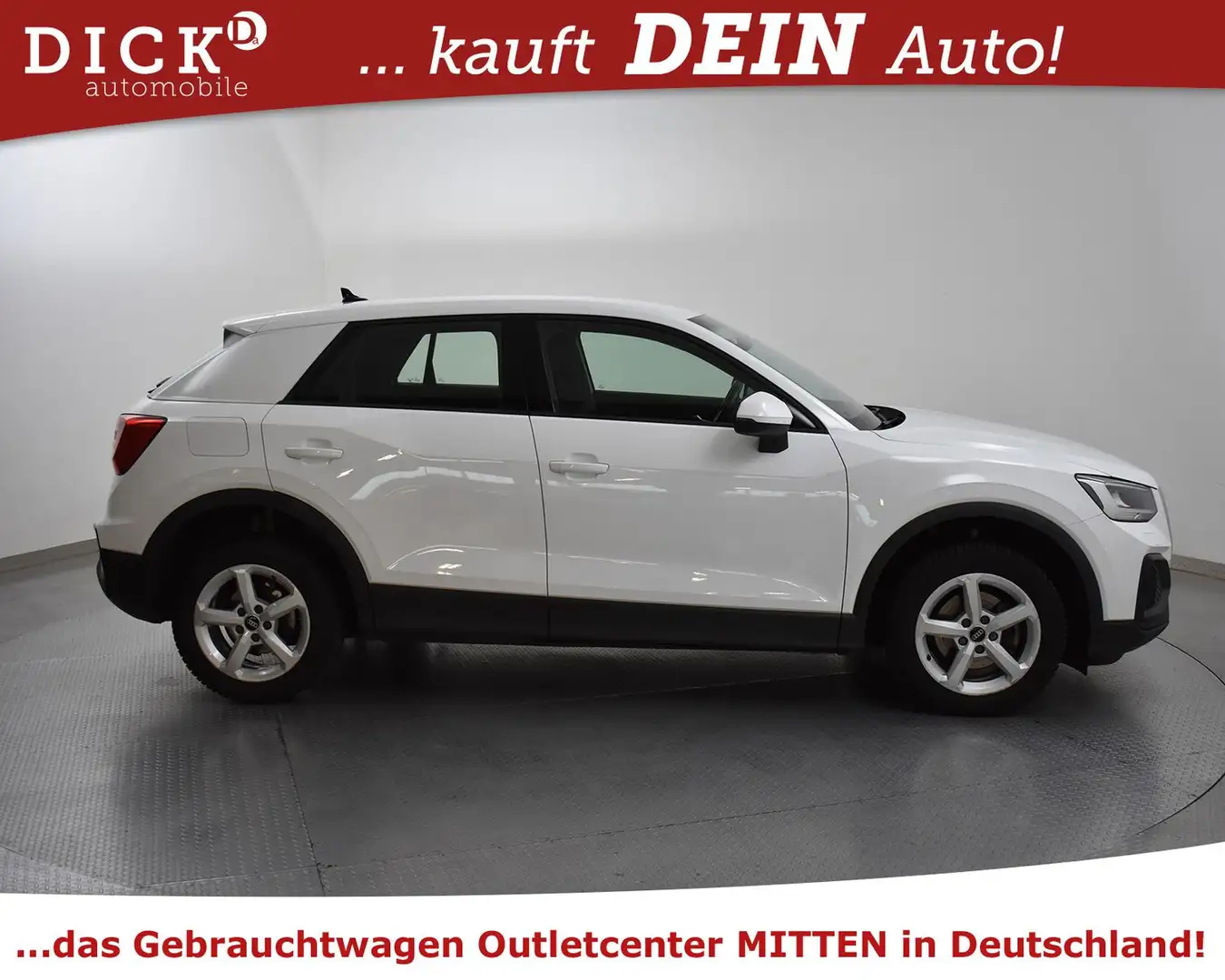Audi Q2 35 TFSI S-Tr NAVI+LED+KLIMAUT+MFL+APS+LM Blanc - 2