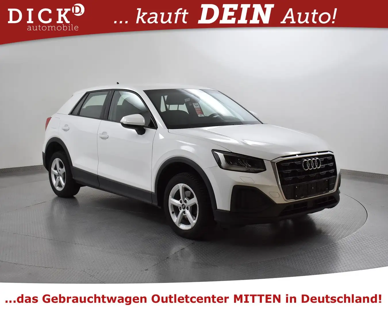 Audi Q2 35 TFSI S-Tr NAVI+LED+KLIMAUT+MFL+APS+LM Blanc - 1