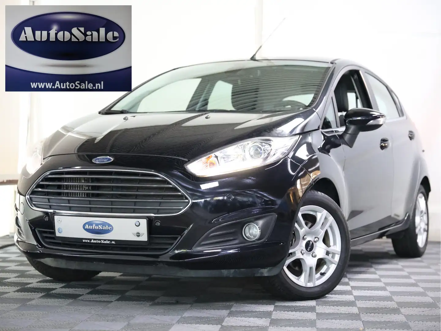 Ford Fiesta 1.0 EcoBoost Titanium CLIMA PDC STOELVW BT '14 Noir - 1