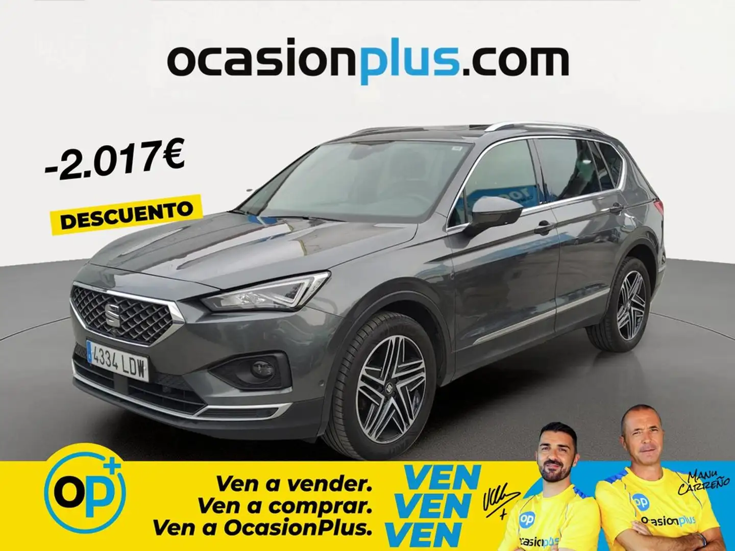 SEAT Tarraco 1.5 TSI S&S Xcellence 150 Gris - 1