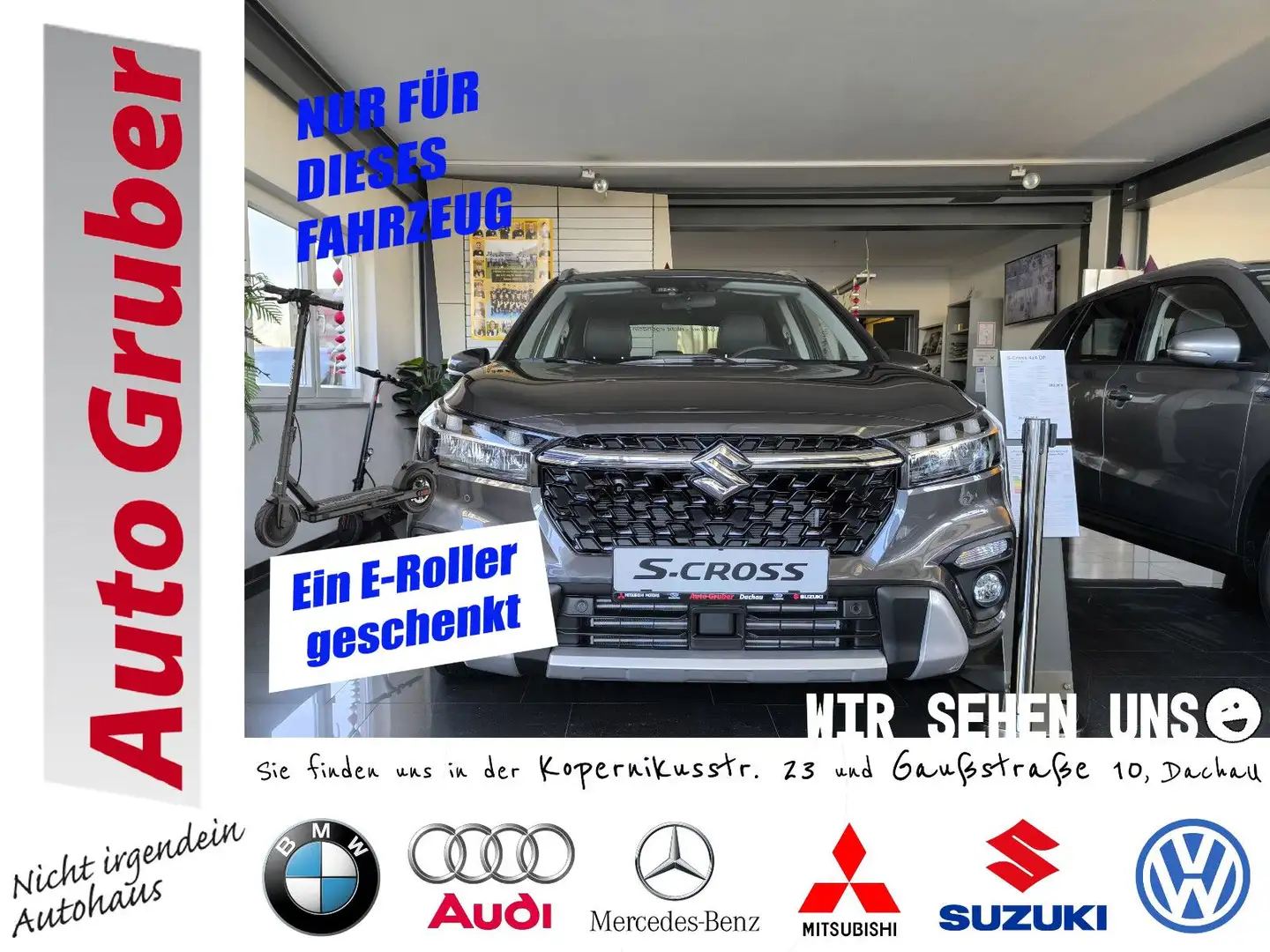 Suzuki S-Cross Comfort+ AllGrip Design-Paket*DAB*Abstan Gri - 1