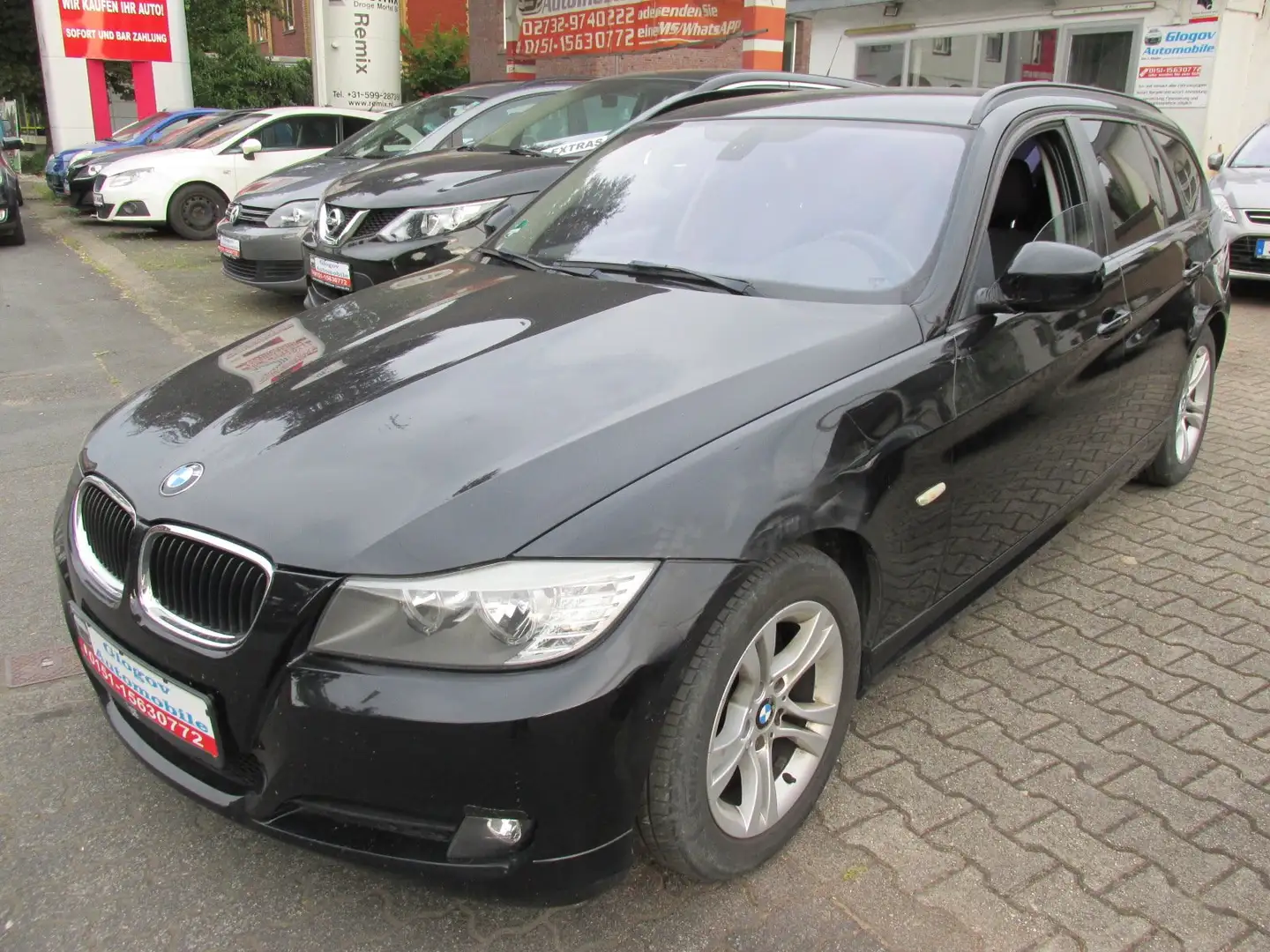 BMW 318 318 i Touring*EURO5*TÜV 09/2025/ALU/KLIMA/SHZ Noir - 1