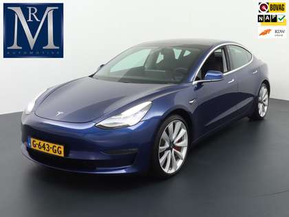 Tesla Model 3 Performance 75 kWh VAN: 34.900,- VOOR: 30.440,- UW
