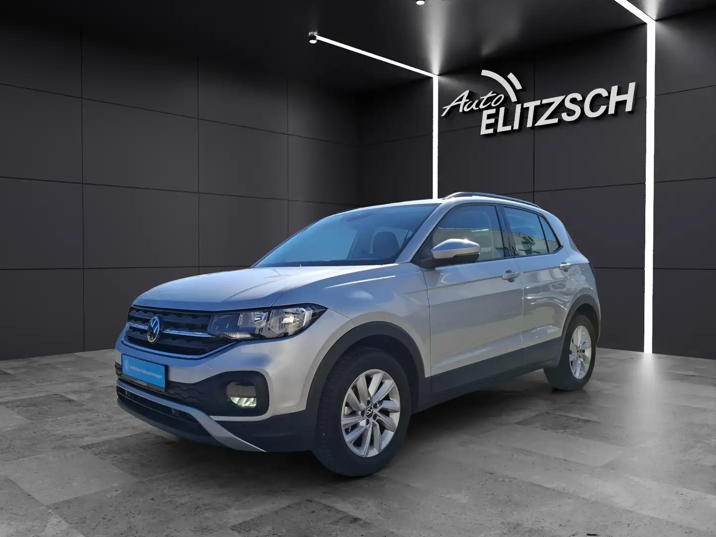 Volkswagen T-Cross TSI Life AppCon ACC PDC Klima SH Argent - 2