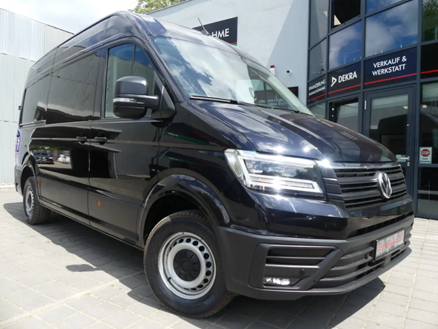 Volkswagen Crafter Kasten 35 MittellangHochdach ACC/LED/KAM/DAB Negro - 1