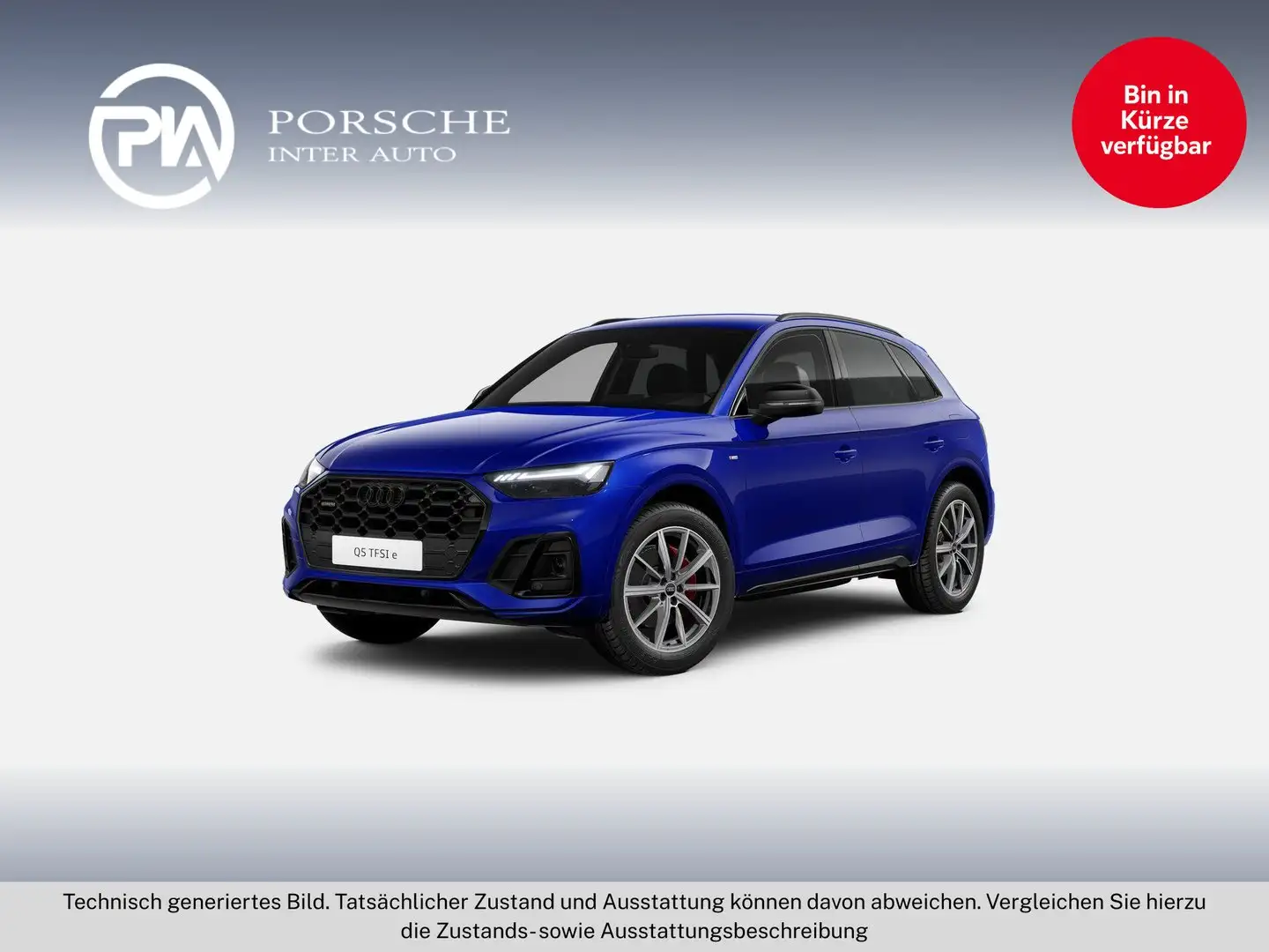 Audi Q5 50 TFSI e quattro S line Blau - 2