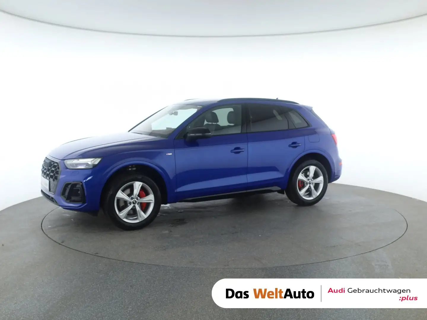 Audi Q5 50 TFSI e quattro S line Blau - 1