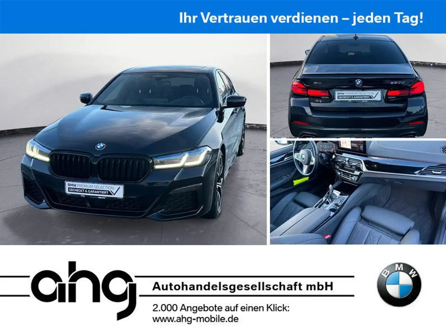 BMW 530 d xDrive M Sportpaket Innovationsp. Klimaaut. Schwarz - 1