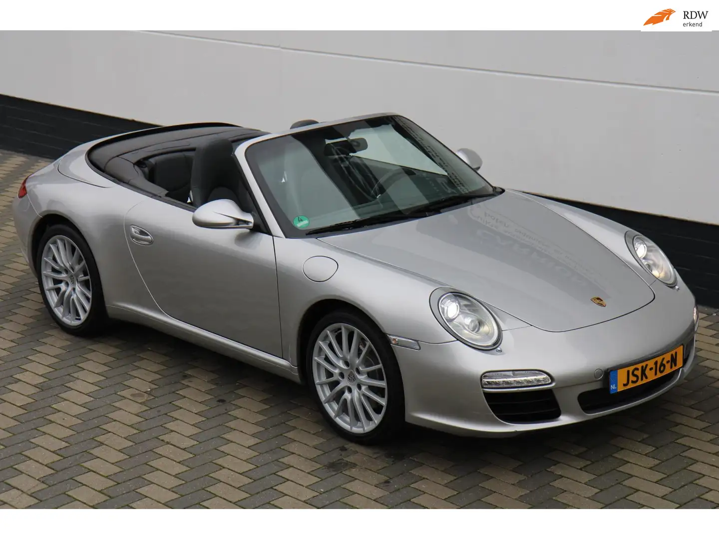 Porsche 911 Cabrio 3.6 PDK compleet dealeronderhouden !!! Argent - 1
