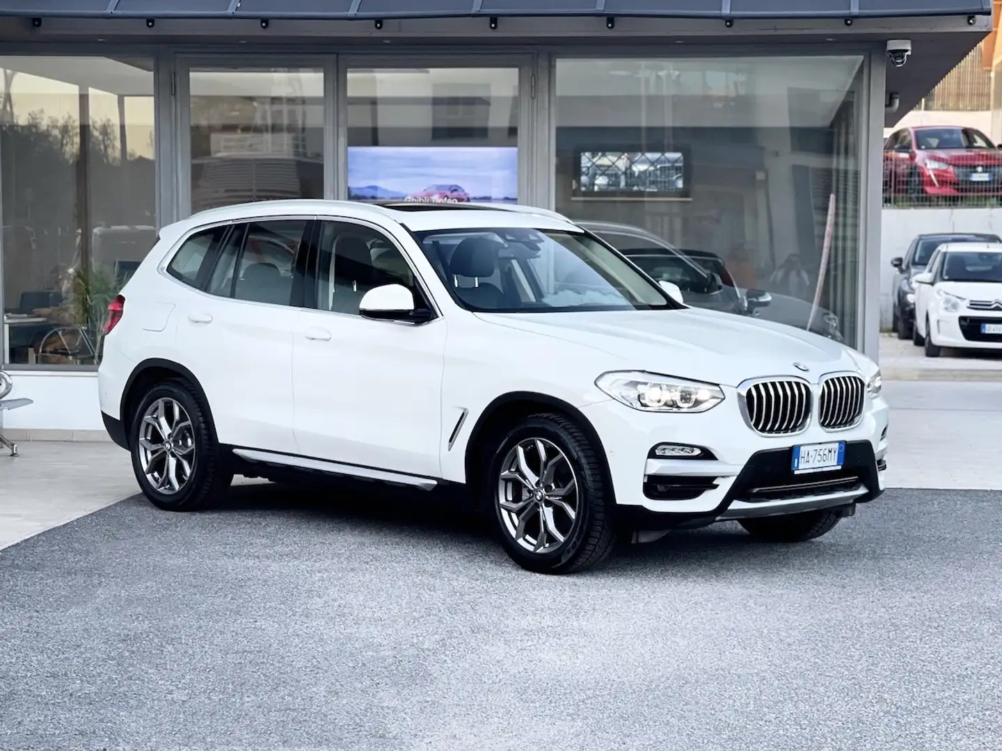 BMW X3 2.0 Diesel 190CV E6 Automatica - 2018 Bianco - 1
