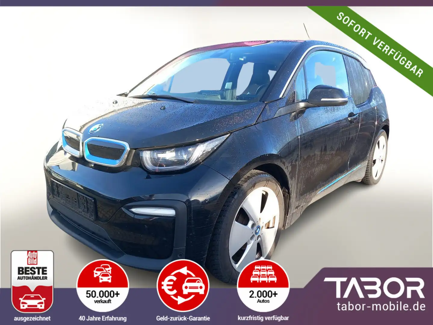 BMW i3 REX 125 kW Range Extender Nav PDC Kam SHZ 19Z Schwarz - 1