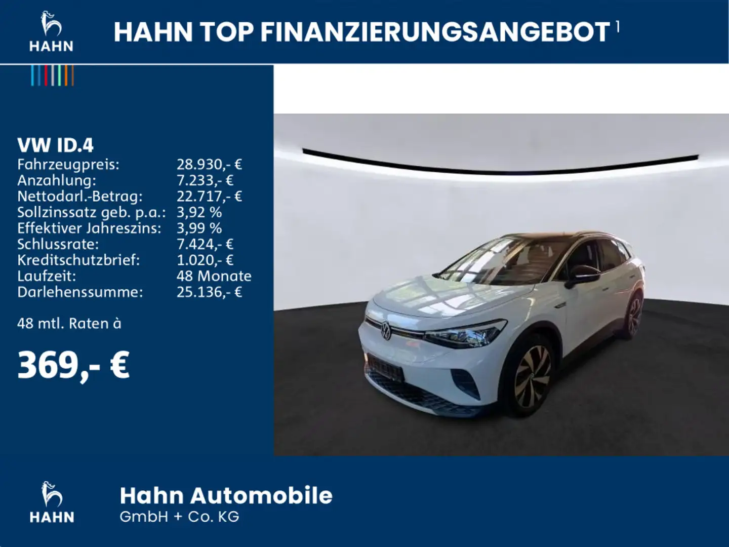 Volkswagen ID.4 Pro Performance 1st AHK Cam LED Navi Wärmep Blanc - 2