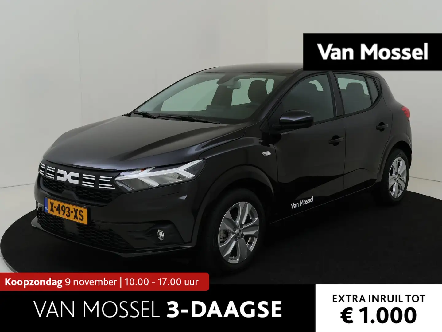 Dacia Sandero 1.0 TCe 90 PK Expression / Airco / Cruise Control Noir - 1