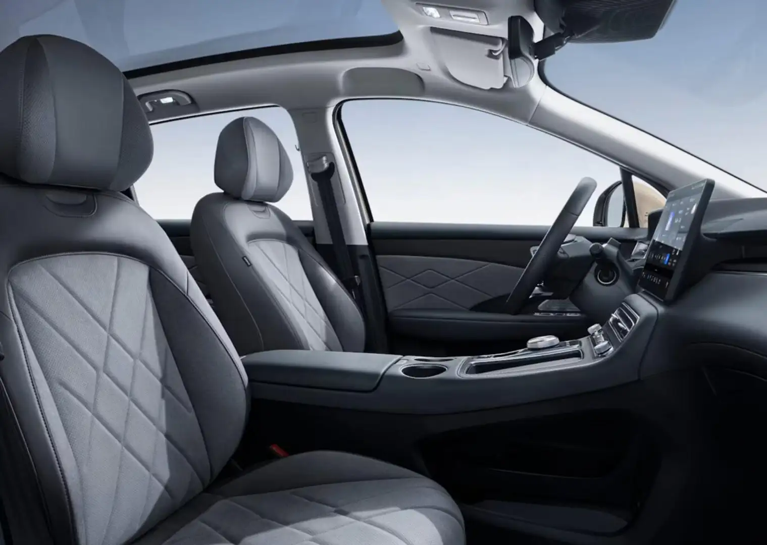 MG MGS6 EV S6 Luxury 77kWh Pano HUD Sitzklima ACC 20Z 180 ... Weiß - 2