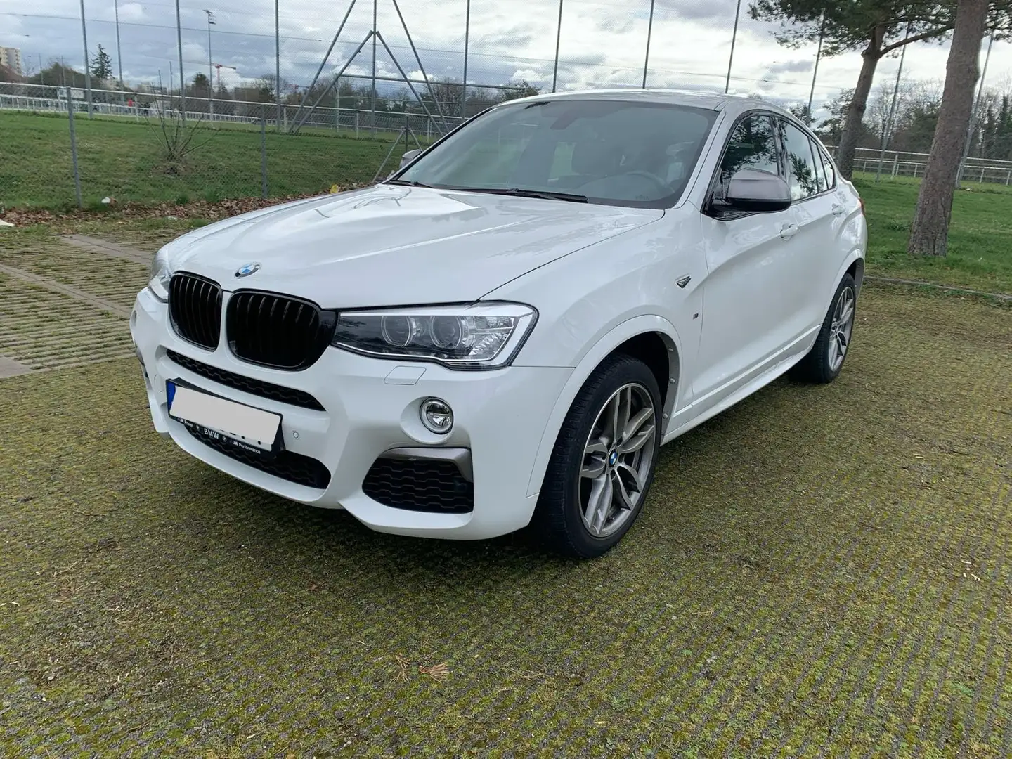 BMW X4 M M40i/ SH/Teilleder/95 km/M-Paket Biały - 2