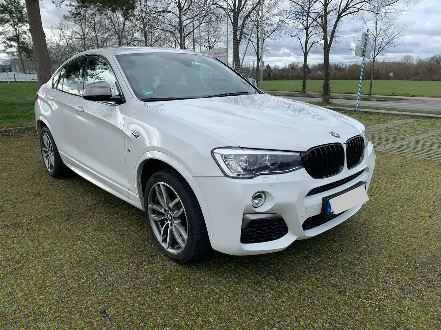 BMW X4 M M40i/ SH/Teilleder/95 km/M-Paket Alb - 1