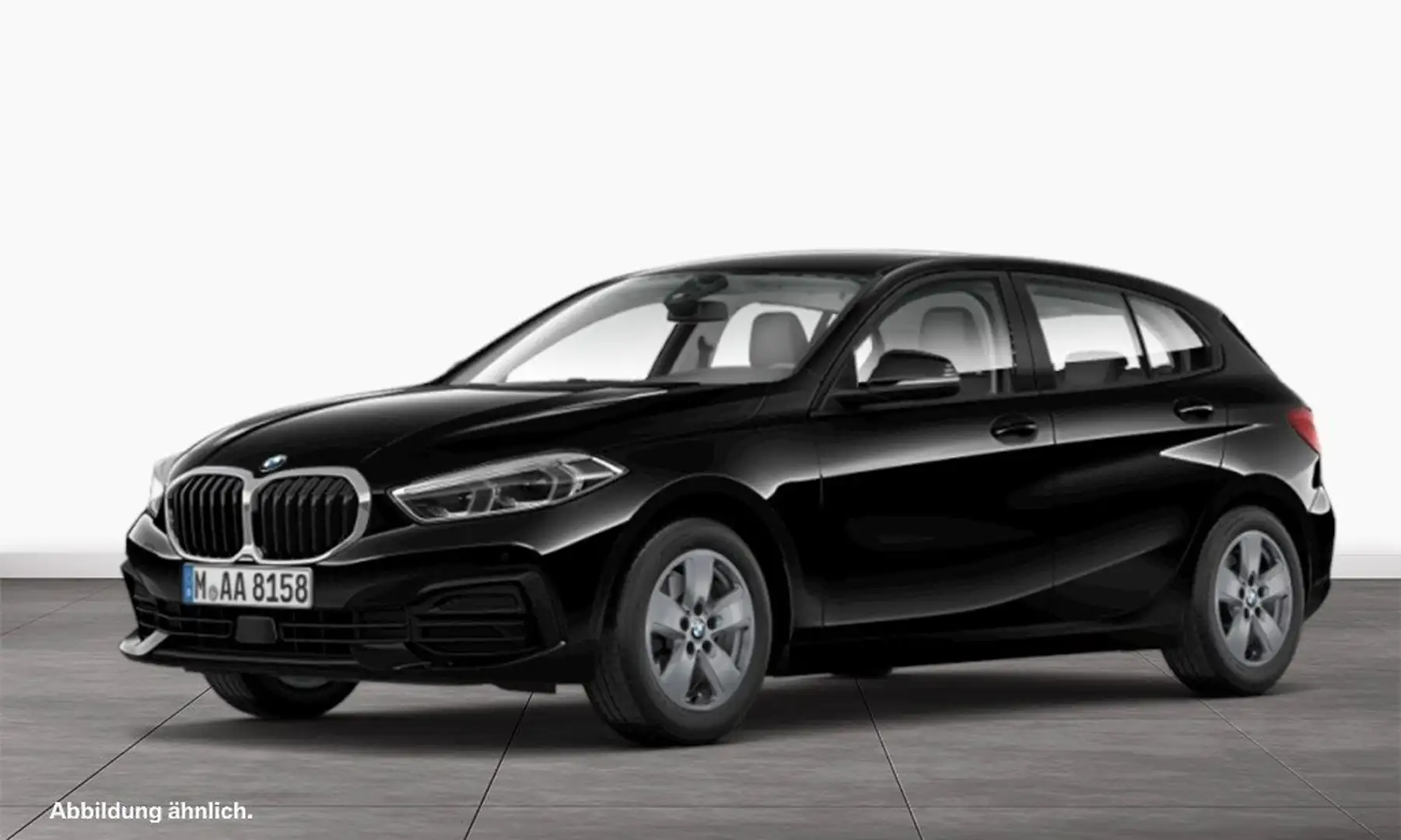 BMW 116 i Hatch Noir - 1