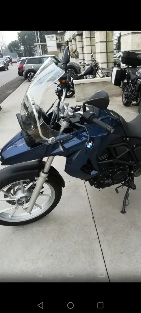 BMW F 650 GS Manopole riscaldate, sella rifatta raiser ABS Albastru - 2