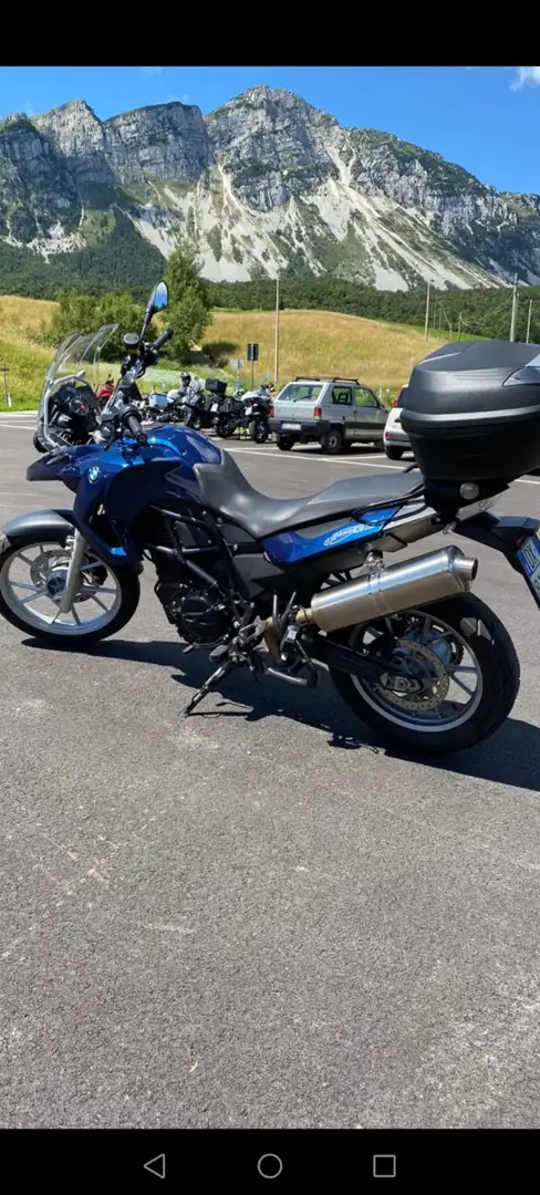 BMW F 650 GS Manopole riscaldate, sella rifatta raiser ABS Albastru - 1
