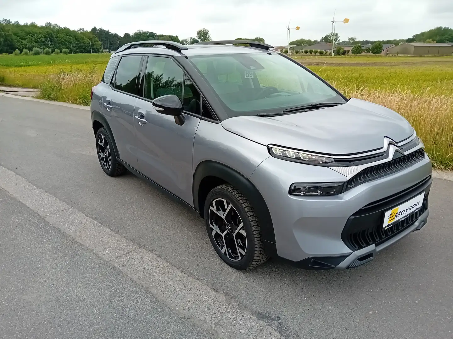 Citroen C3 Aircross 1.2 Benzine-leder-pano-automaat-navi Gris - 1