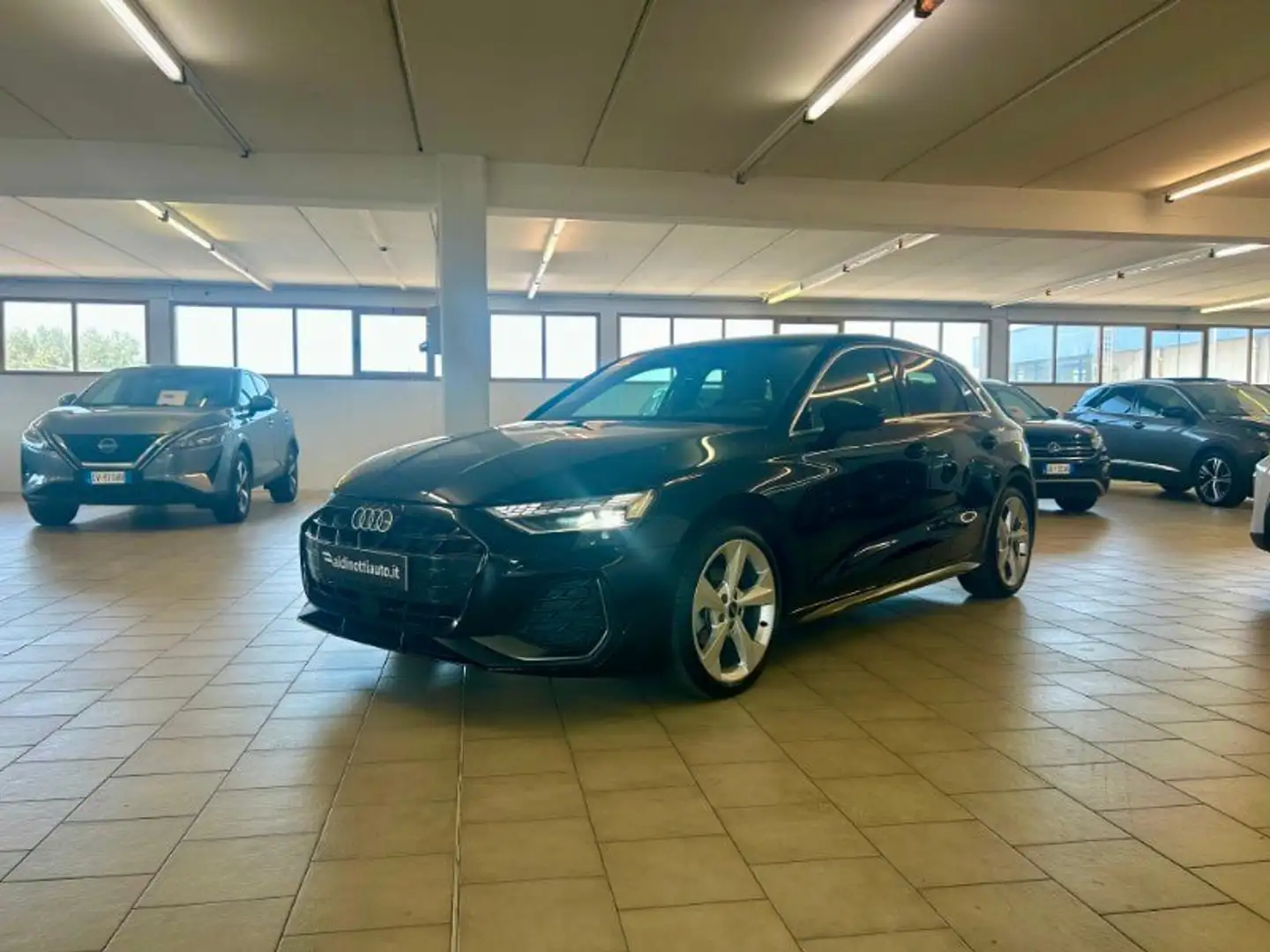 Audi A3 A3 SPB 35 TDI S tronic S line edition Nero - 1
