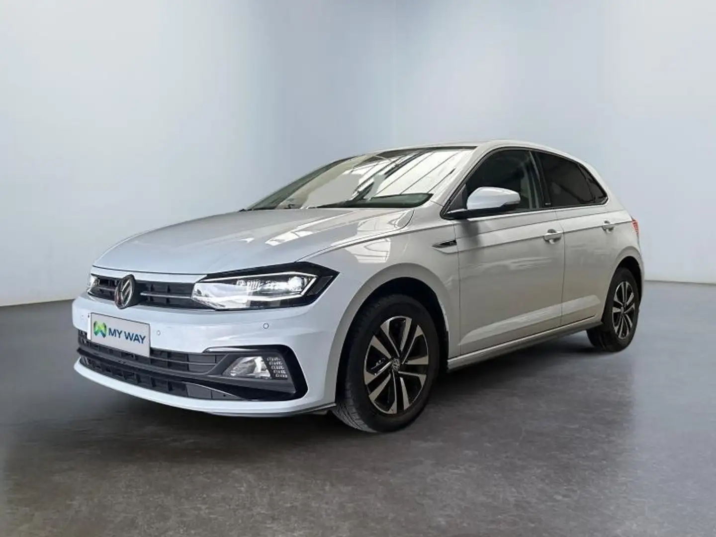 Volkswagen Polo R-LINE*APP CONNECT*CLIM*BIPS AV/AR+++ Blanc - 1