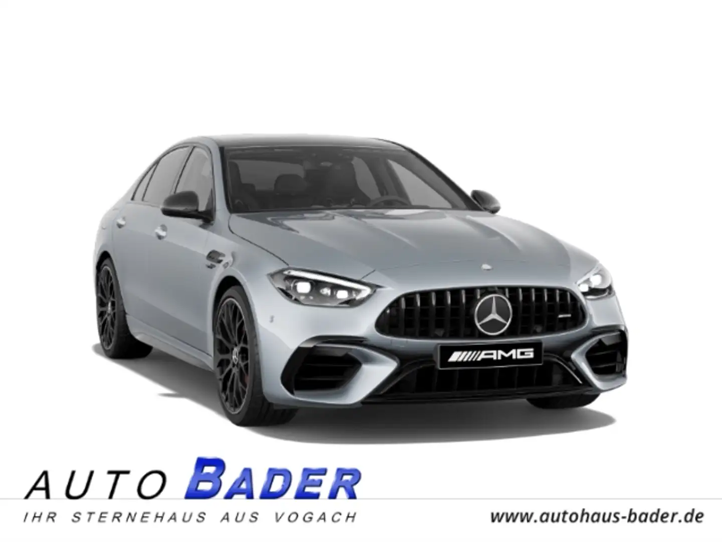 Mercedes-Benz C 63 AMG S E Performance Premium+ NightIICarbonII Zilver - 1