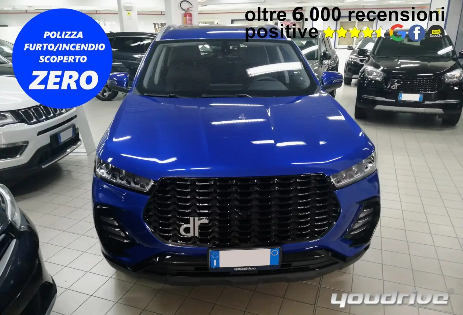 DR Automobiles DR6.0 1.5 Turbo CVT Blu/Azzurro - 1
