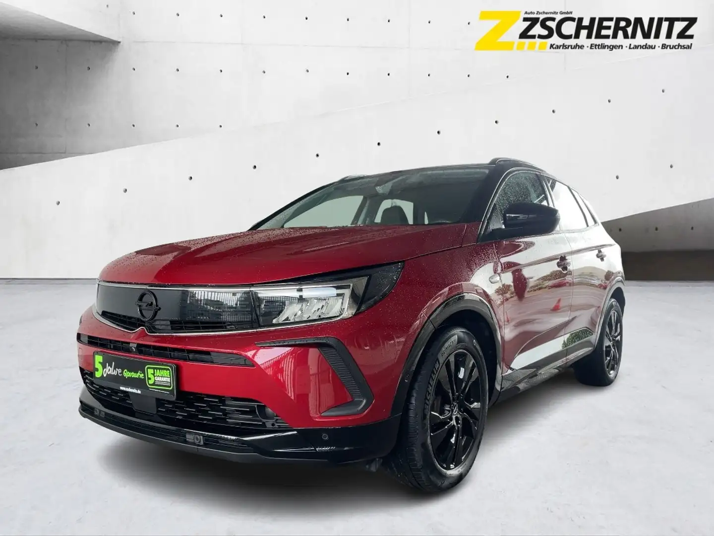 Opel Grandland 1.2 Turbo GS Line Navi Sitzheizung Rosso - 1
